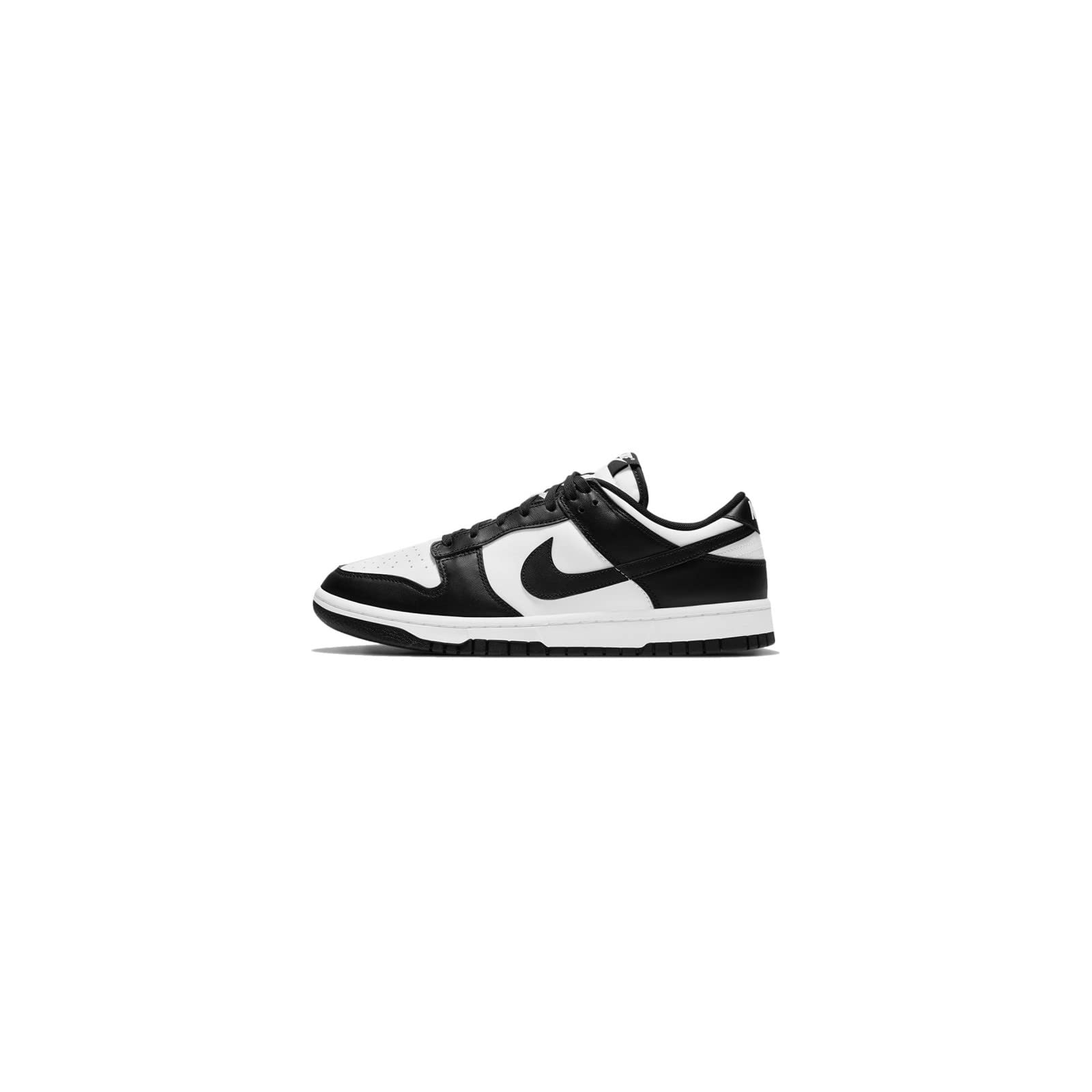 Nike Dunk Low Retro Women's Basketball Shoes, White Black White, 10.5 US