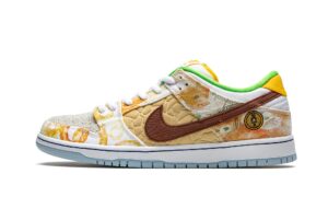 nike mens sb dunk low cv1628 800 street hawker - size 10