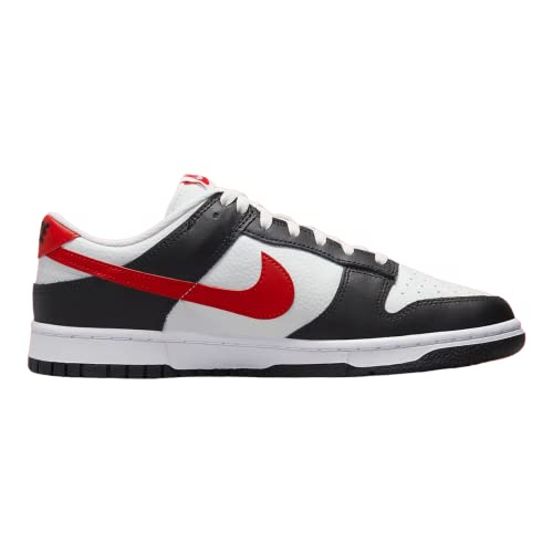 Nike Dunk Low Men Black/University Red-White FB3354-001 8