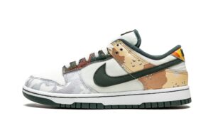 nike mens dunk low se dh0957 100 multi-camo - size 10