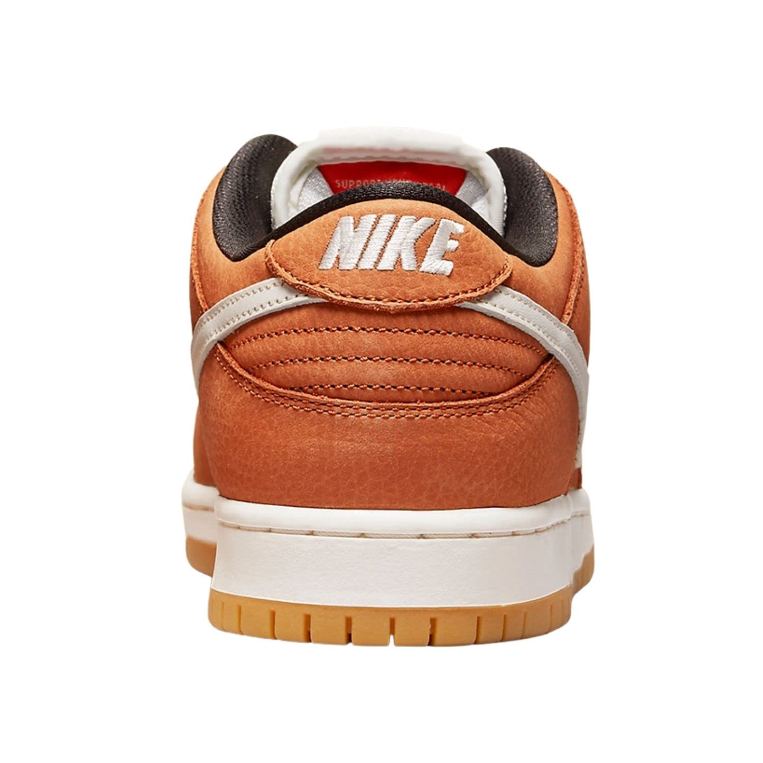 Nike Mens SB Dunk Low Pro ISO DH1319 200 Dark Russet - Size 8