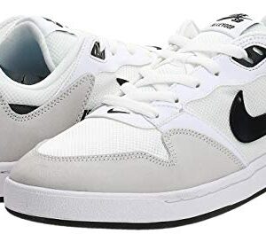 Nike SB Alleyoop Mens Trainers CJ0882 Sneakers Shoes (UK 8 US 9 EU 42.5, White Black White 100)