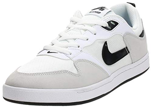 Nike SB Alleyoop Mens Trainers CJ0882 Sneakers Shoes (UK 8 US 9 EU 42.5, White Black White 100)