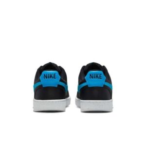 Nike Court Vision Lo NN Mens Trainers DH2987 Sneakers Shoes, Black/Laser Blue-White, 9 M US