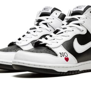 Nike Mens SB Dunk High DN3741 002 Supreme - by Any Means - White/Black - Size 8.5