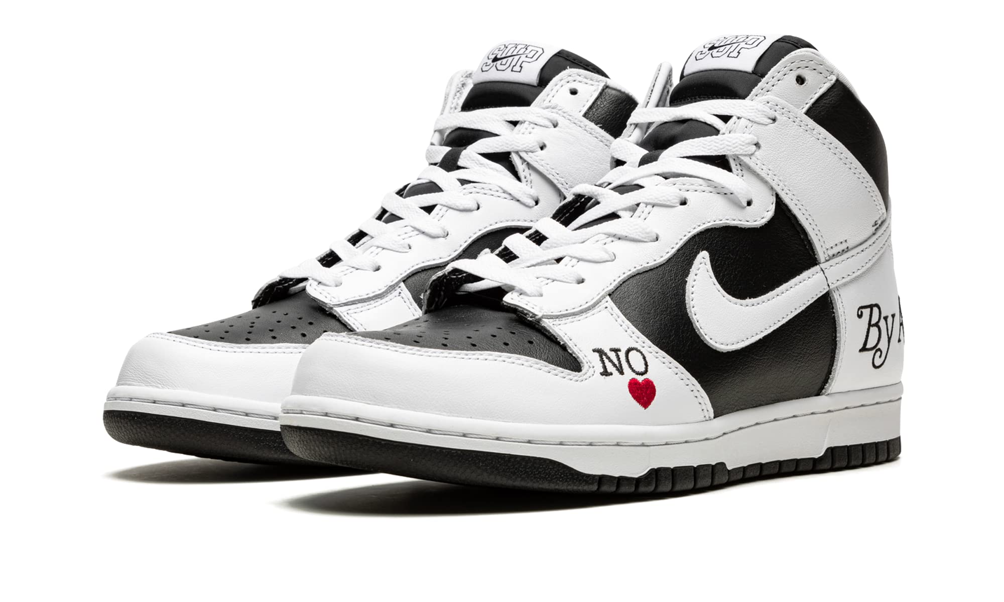 Nike Mens SB Dunk High DN3741 002 Supreme - by Any Means - White/Black - Size 8.5