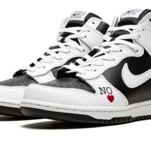 Nike Mens SB Dunk High DN3741 002 Supreme - by Any Means - White/Black - Size 9.5
