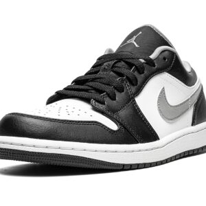 Nike Men's Air Jordan 1 Low Black/Particle Grey, Black/Particle Grey/White, 11