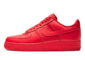 nike air force 1 '07 lv8 1 university red/university red 9 d (m)