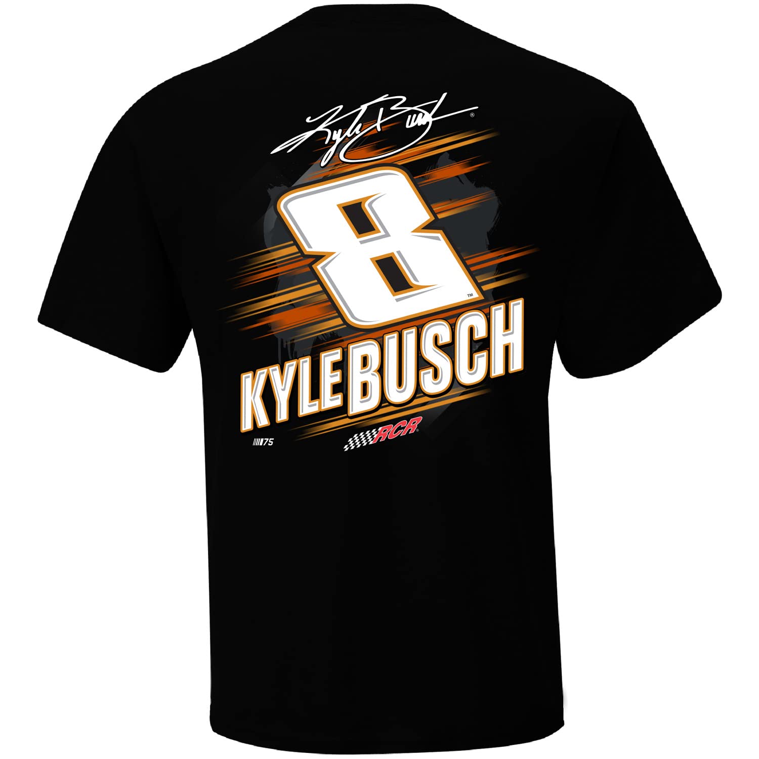 Checkered Flag Sports Kyle Busch 2023 Cheddar's Blister Tech T-Shirt Black (as1, Alpha, 3X_l, Regular, Regular)