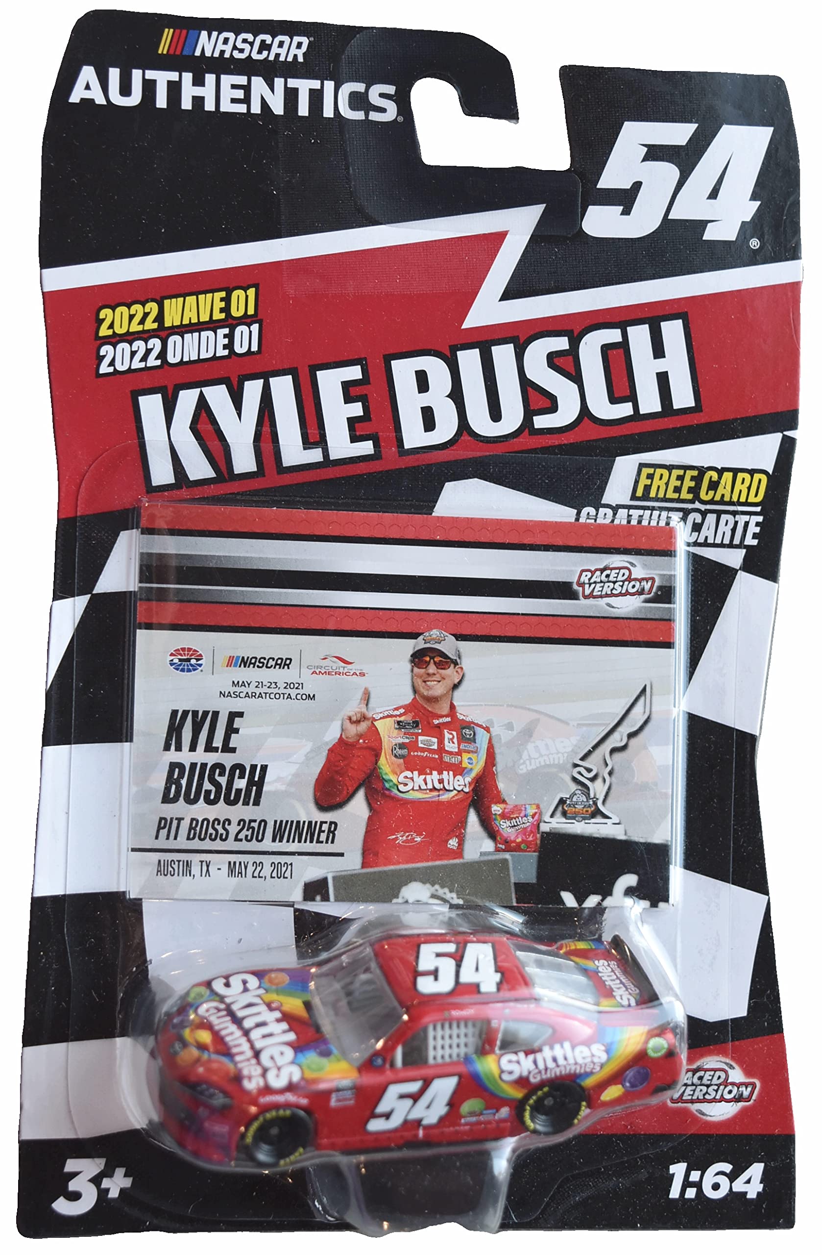 Nascar Authentics Kyle Busch, 2022 Wave 1