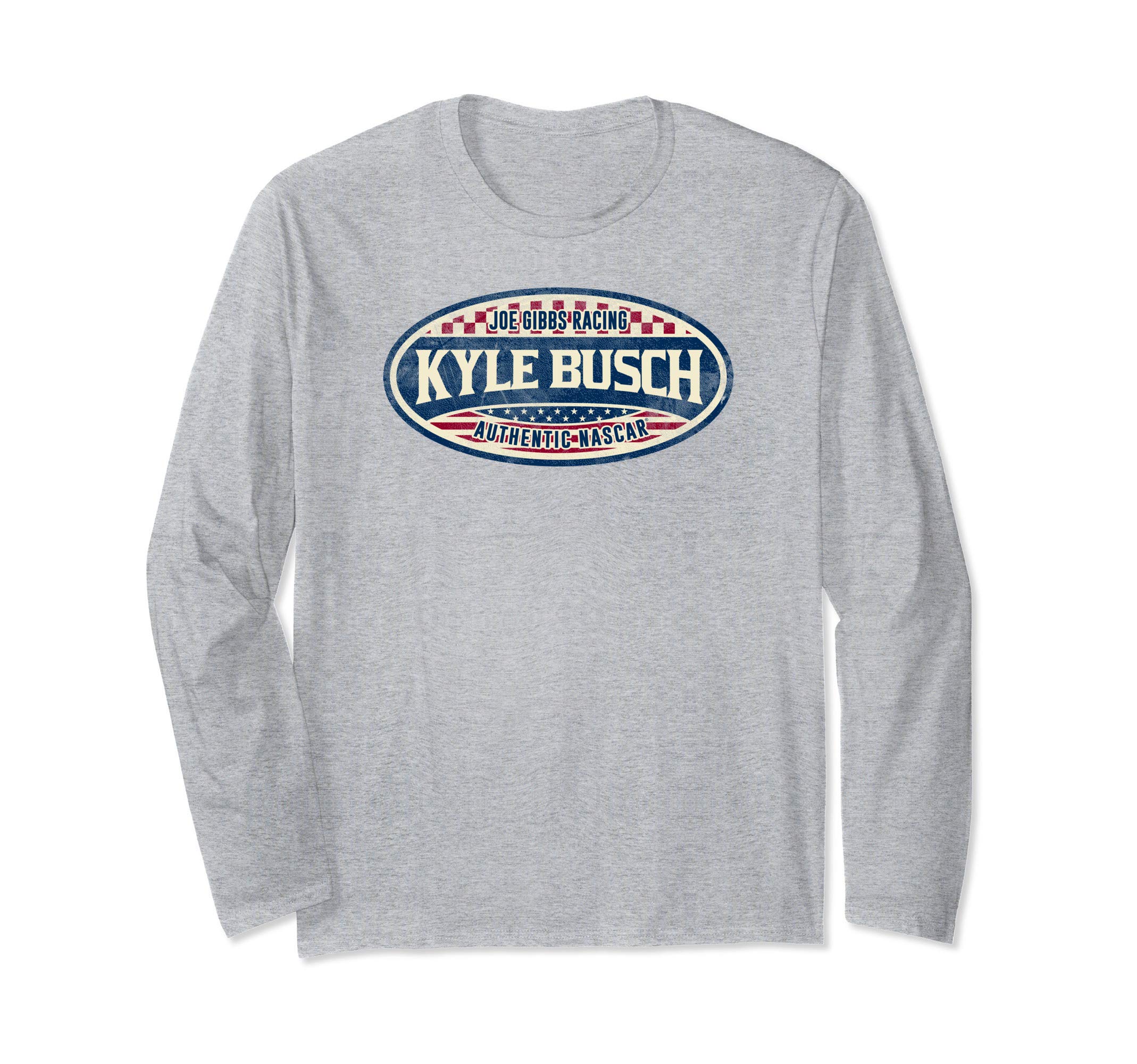 NASCAR - Kyle Busch - Vintage Long Sleeve T-Shirt