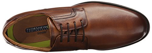 Florsheim Men's Medfield Plain Toe Oxford Dress Shoe, Cognac, 11 Wide