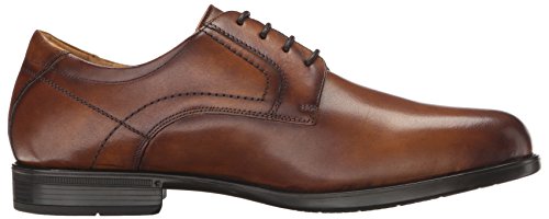 Florsheim Men's Medfield Plain Toe Oxford Dress Shoe, Cognac, 11 Wide