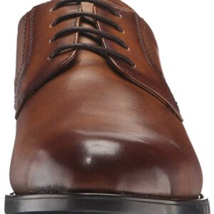 Florsheim Men's Medfield Plain Toe Oxford Dress Shoe, Cognac, 11 Wide