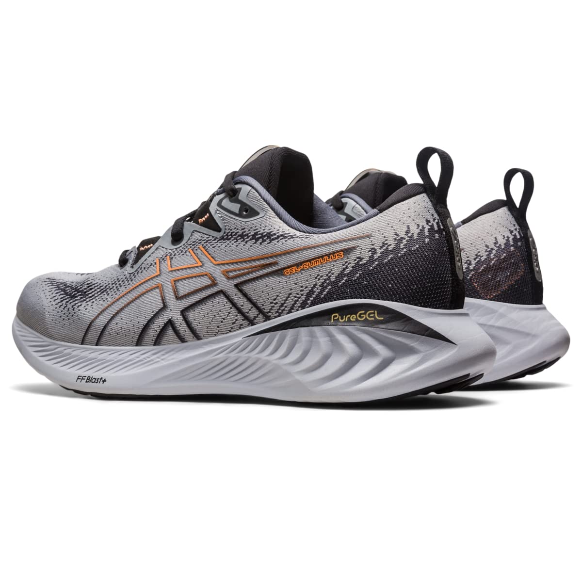 ASICS Men's GEL-CUMULUS 25 Running Shoes, 11, SHEET ROCK/SUN PEACH