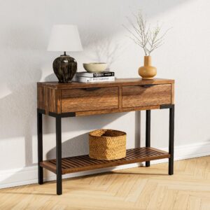 Bme, Millie Console Table, Rustic Chesnut