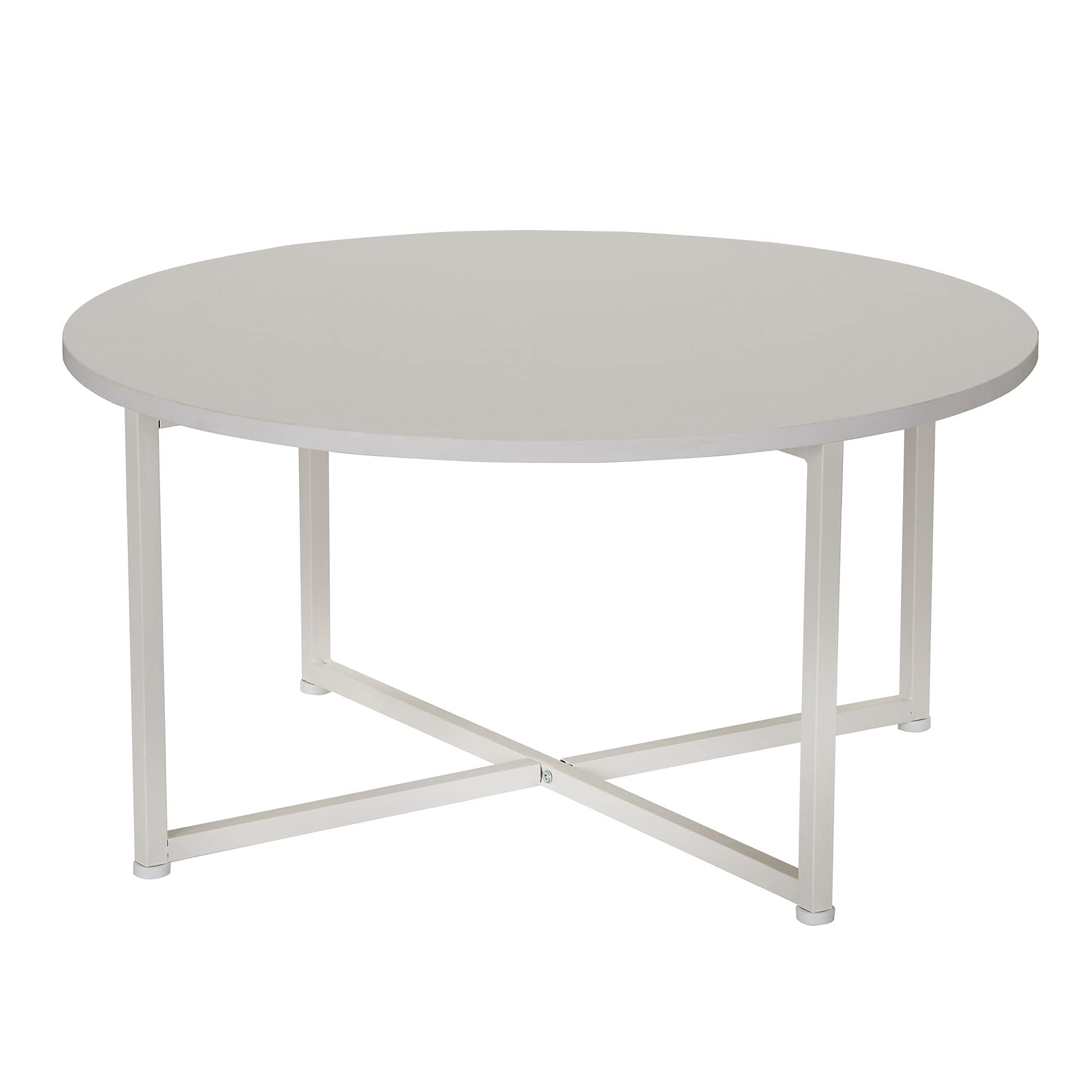 Household Essentials Coffee Table, Scandinavian White