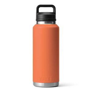 YETI Rambler 46 oz Bottle, Vacuum Insulated, Stainless Steel with Chug Cap, High Desert Clay