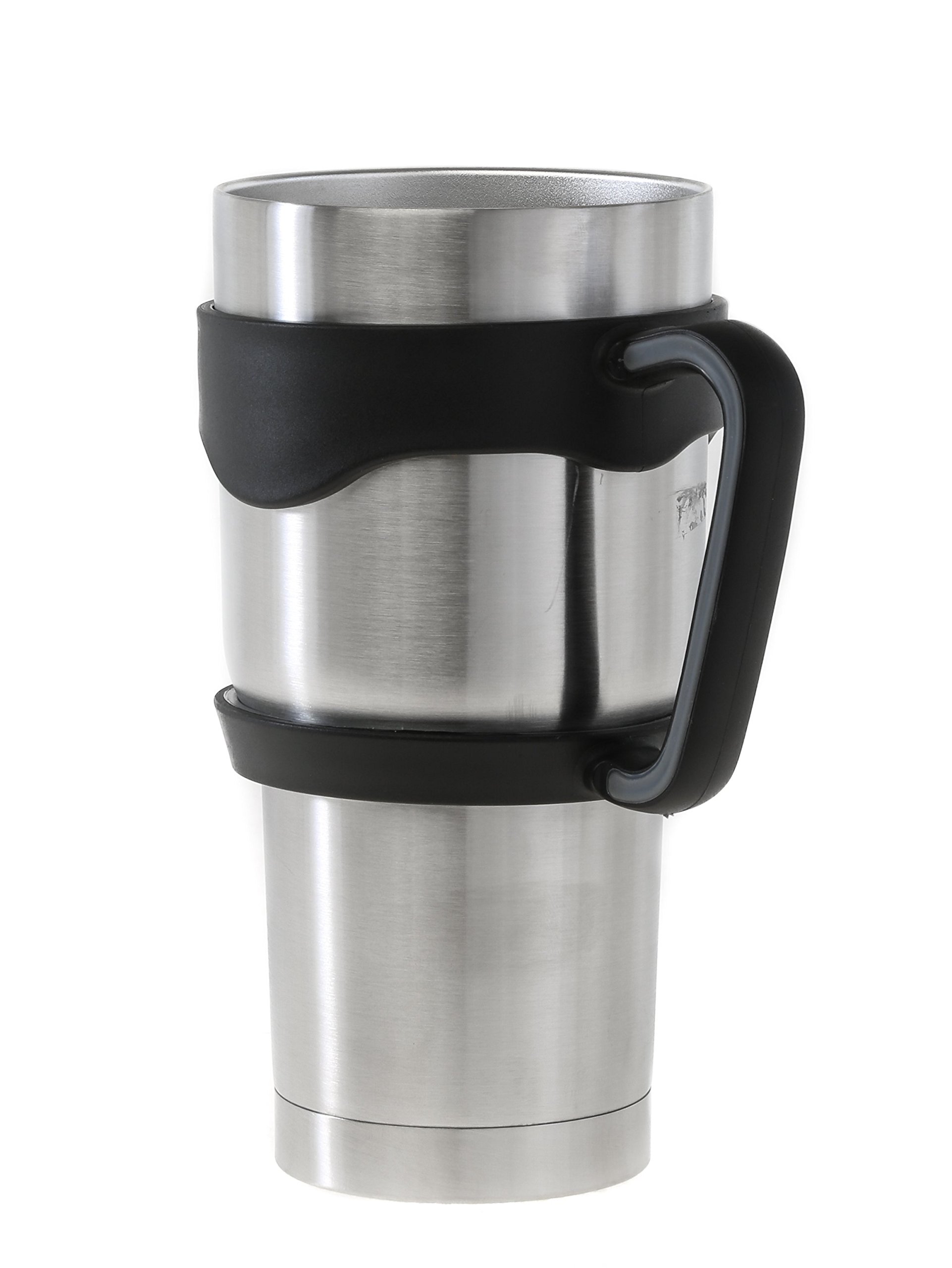 Greatness Line Set of 2 (two) Handles for 30 oz Tumbler + 1 Sliding Lid - Fits GL, Rtic, Sic Cup, Smart Coolers - Fits most Standard Size Tumblers, NOT the Slim Bottom Types