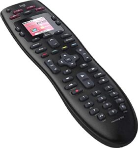 logitech harmony 665 advanced remote control, universal entertainment remote, replaces up to 10 remotes with guided online set-up and interactive help (renewed)