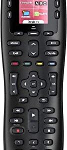 Logitech Harmony 665 Advanced Remote Control, Universal Entertainment Remote, Replaces up to 10 remotes with Guided Online Set-up and Interactive Help (Renewed)