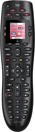 Logitech Harmony 665 Advanced Remote Control, Universal Entertainment Remote, Replaces up to 10 remotes with Guided Online Set-up and Interactive Help (Renewed)