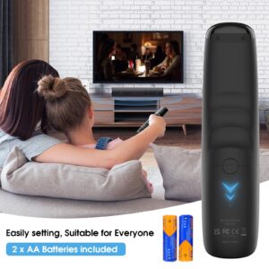 Sofabaton U2 Universal Remote Control with Smart App, Customizable Macro Button, All in one Remote Control for TVs/DVD//Blu-ray/STB/Projector, Works with Infrared & Bluetooth Devices