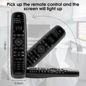 Sofabaton U2 Universal Remote Control with Smart App, Customizable Macro Button, All in one Remote Control for TVs/DVD//Blu-ray/STB/Projector, Works with Infrared & Bluetooth Devices