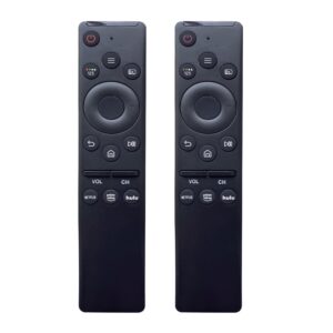 【Pack of 2】 Universal Remote-Control for Samsung Smart-TV, Remote-Replacement of HDTV 4K UHD Curved QLED and More TVs, with Netflix Prime-Video Hulu Buttons