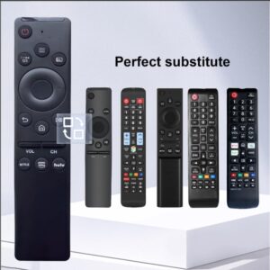 【Pack of 2】 Universal Remote-Control for Samsung Smart-TV, Remote-Replacement of HDTV 4K UHD Curved QLED and More TVs, with Netflix Prime-Video Hulu Buttons