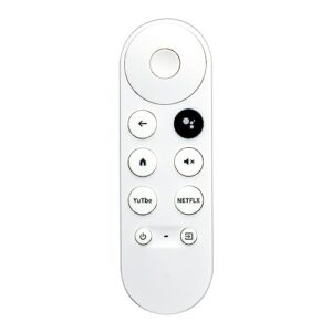 replacement voice remote control for google chromecast 4k snow snow streaming media player g9n9n ga01409-us ga01919-us ga01920-us ga01923-us (remote control only)