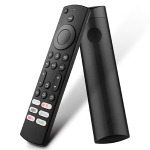 New Replacement Remote Control for Toshiba TVs and Insignia Smart TVs, with 6 Shortcut Buttons for Easy and Convenient use Without The Need for Settings