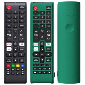 【One Remote One Cover】 Universal Remote for All Samsung TV Remote with Silicone Remote Cover, Replacement for All Samsung Smart TV, LED, LCD, HDTV, 3D, Series TV BN59-01315J BN59-01315A