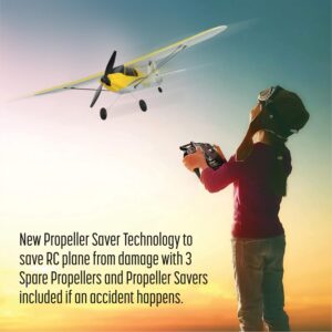 Top Race RC Plane 4 Channel Ready to Fly Planes for Adults, Stunt Flying Upside Down, 6-axis Gyro Stabilizer Ready & Easy to Fly, Amazing Present Toy for Advanced Kids and Adults TR-C385