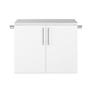 Prepac HangUps Work Storage Cabinet Set Q-4pc, 60 in. W x 72 in. H x 16 in. D, White, 30 Cubic Feet