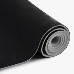 MOTUKA 60" L x 60" W Black Suede Headliner Fabric with Foam Backing Material - Automotive/Home Micro-Suede Headliner Fabric for Car Replacement/Repair/DIY