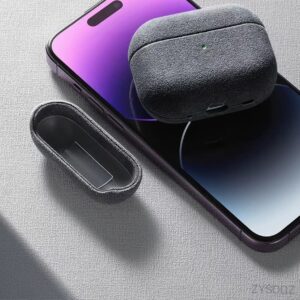 Handmade Alcantara All Inclusive Headset Case Protector by ZYSDDZ for AirPods Pro