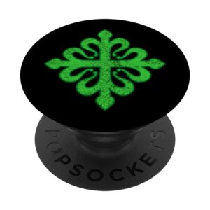 ORDER OF ALCANTARA EMBLEM GREEK CROSS PopSockets Swappable PopGrip