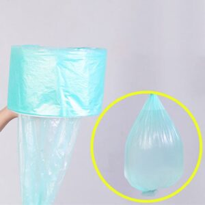 zhangzhejun Diaper Pail Refill Bags Compatible with Playtex Diaper Genie Pails Odor Absorbing Diaper Disposal Trash Bags -25 liters Matching Bag 3 White LUE Random