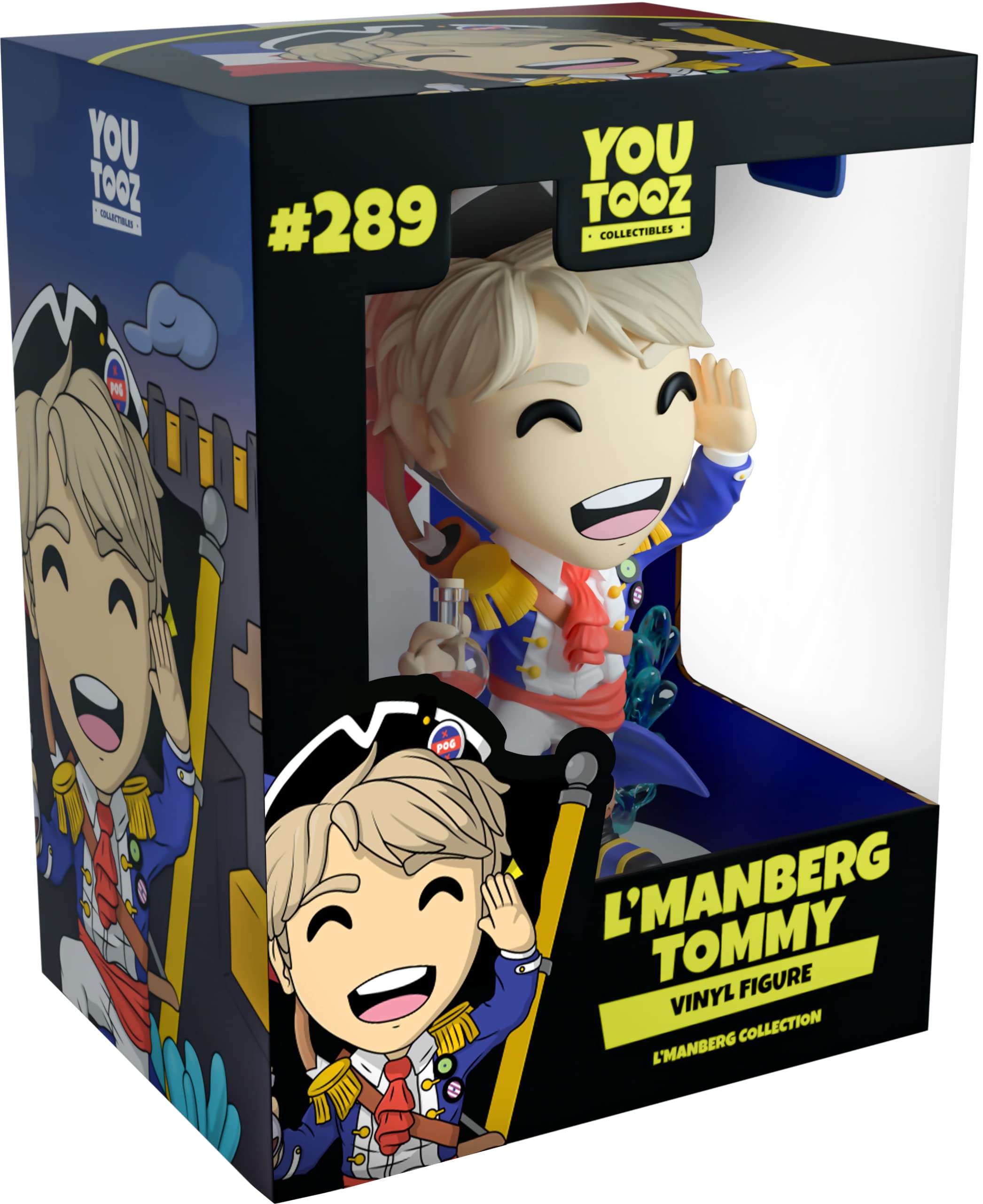 Youtooz L'Manberg Tommy #289 4.8" inch Vinyl Figure, Collectible Gamer Figure from Youtooz: Gaming Collection