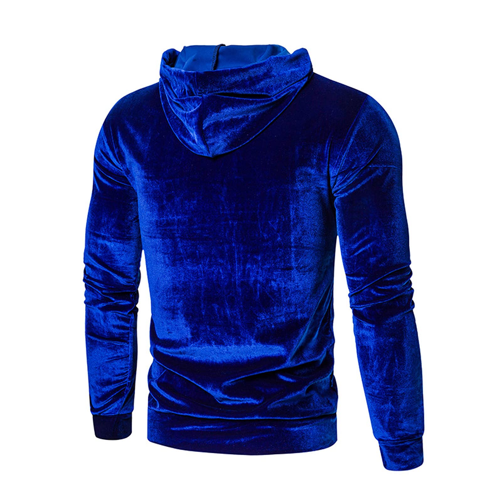 Cozy Sweatshirts For Men, Black Men Hoodie Shirt Mens Hoodies Pullover Dsmp Hoddie New Men's Fashion In Autumn Winter Warm Pure Hoodie Blouse Zip Up Hoodies Xl Full (L, Blue)