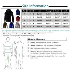 Cozy Sweatshirts For Men, Black Men Hoodie Shirt Mens Hoodies Pullover Dsmp Hoddie New Men's Fashion In Autumn Winter Warm Pure Hoodie Blouse Zip Up Hoodies Xl Full (L, Blue)