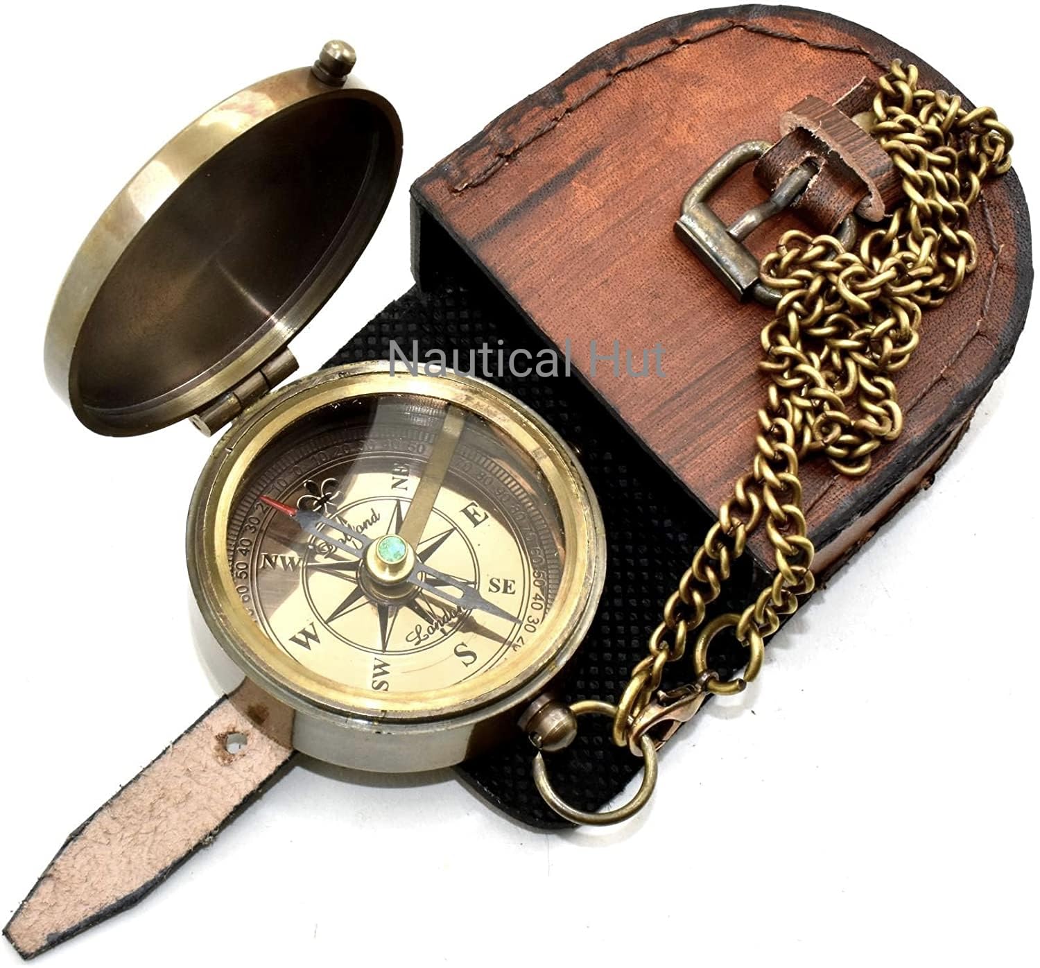 to My Son Engraved Brass Compass Gift to My Son/Nautical Gift for Son from Dad/Gift to Son from Mom/Gift for Son,Father Son Gift,Mother Son Gift,Love Mom,Son from Mom, Love Dad/with Leather Case