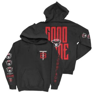 Good Game Hoodies Merch Dream Team SMP MCYT Sweatshirt Men/Women Cosplay Hooded (4XL) Black