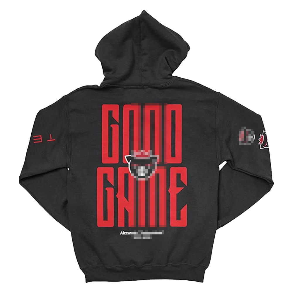 Good Game Hoodies Merch Dream Team SMP MCYT Sweatshirt Men/Women Cosplay Hooded (4XL) Black