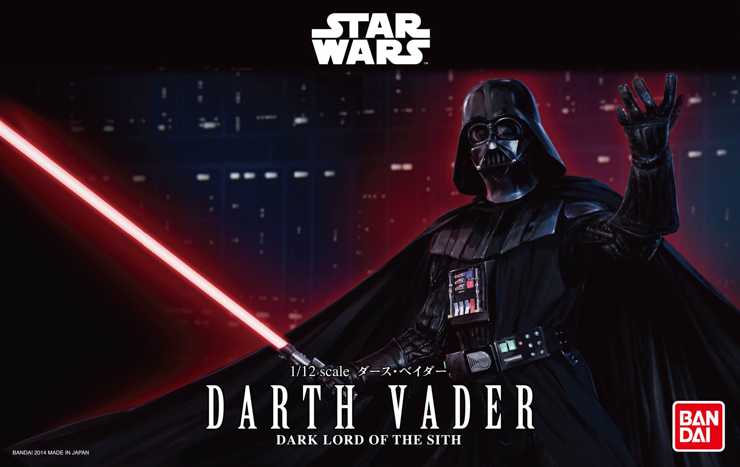 Bandai Hobby Star Wars Character Line 1/12 Darth Vader Star Wars Model Kits