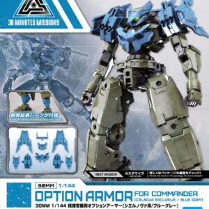 Bandai Hobby - 30 Minute Missions - #30 Option Armor For Commander (Cielnova Exclusive/Blue Gray), Bandai Spirits 30MM Option Armor