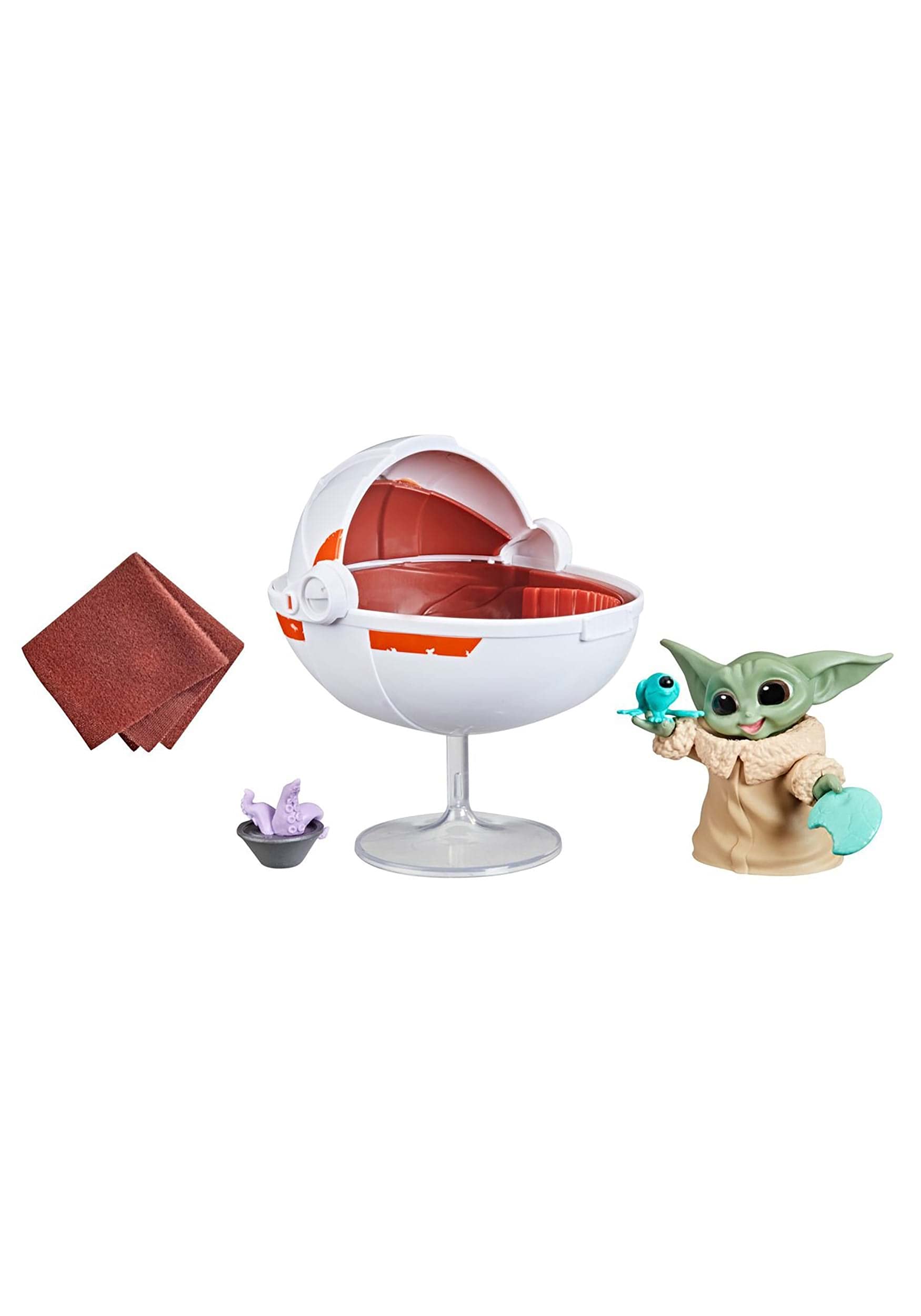 STAR WARS The Bounty Collection Grogu’s Hover-Pram Pack The Child Collectible 2.25-Inch-Scale Figure with Accessories, Kids Ages 4 and Up,Multi-Colored,Standard,F2854