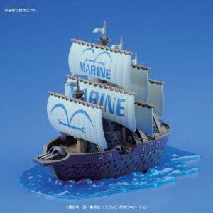 BANDAI Hobby - One Piece - 07 Marine Ship, One Piece Grand ShipCollection